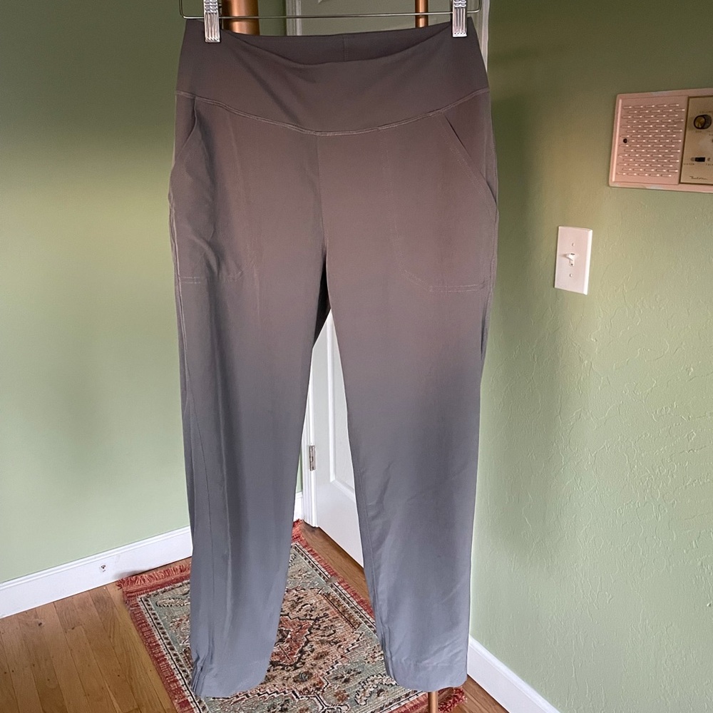 patagonia happy hike studio pants size xs in noble grey